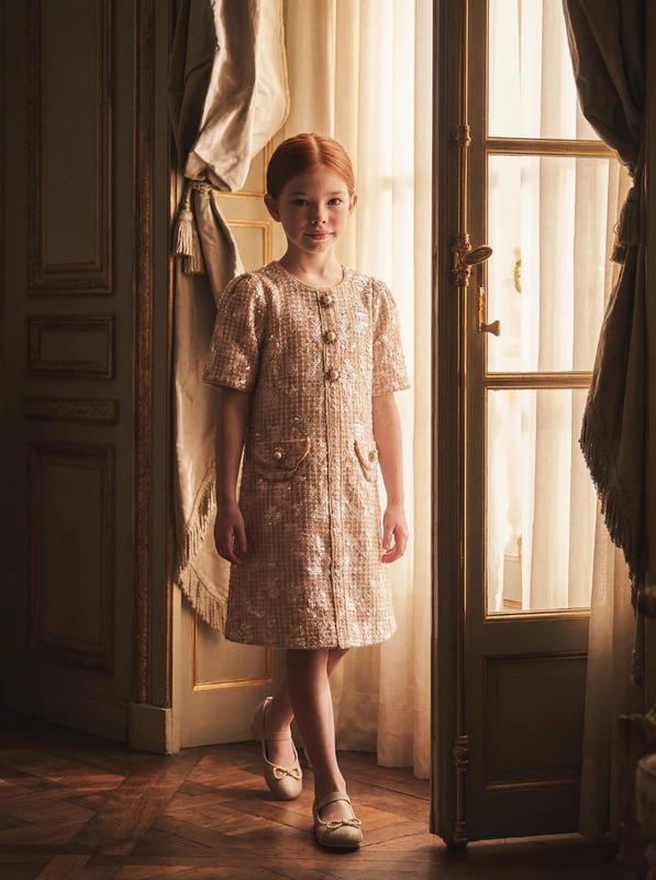 luxury girls party dresses custom fit