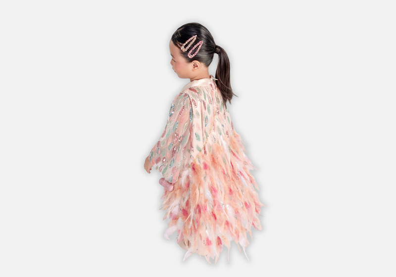 Autumn special occasion style luxury dresses for young girls