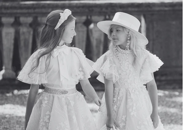 The Easter Edit | Floral Couture Dresses For Girls
