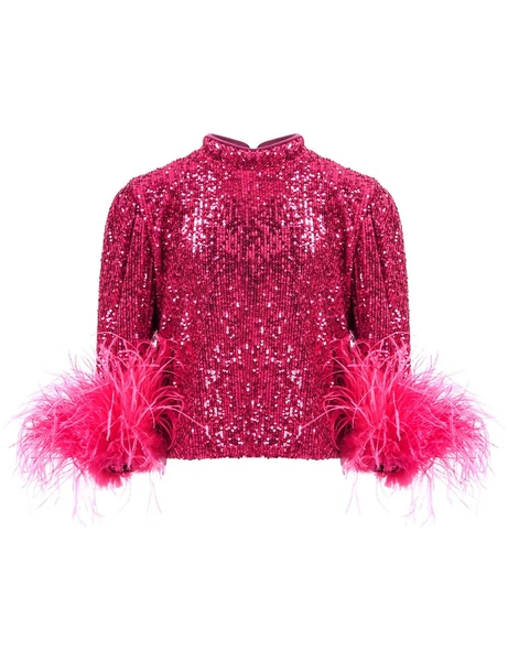 Sequin-embellished Top