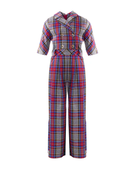 Tartan Jumpsuit
