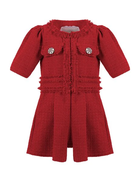 Tweed Jumpsuit